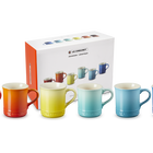 Stoneware Rainbow Set of 6 Seattle 400ml Mugs image number 1